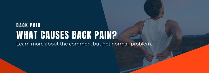 Back Pain – The Cause and Options in Kingston WA