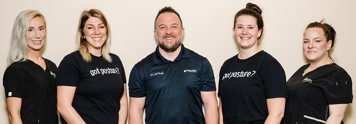 Chiropractor Kingston WA Josh Bailey With Team Contact Us